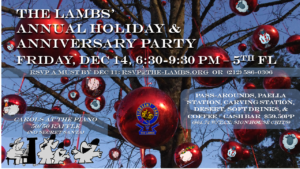Featured image for Annual Holiday Party